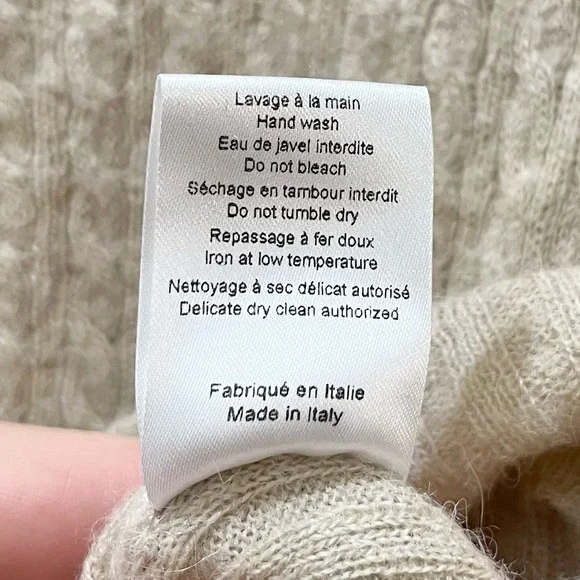 Rouje Angelique Sweater in Beige, FR Size 34 (US 2)